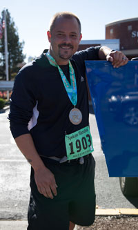 Spokane Marathon medal placer